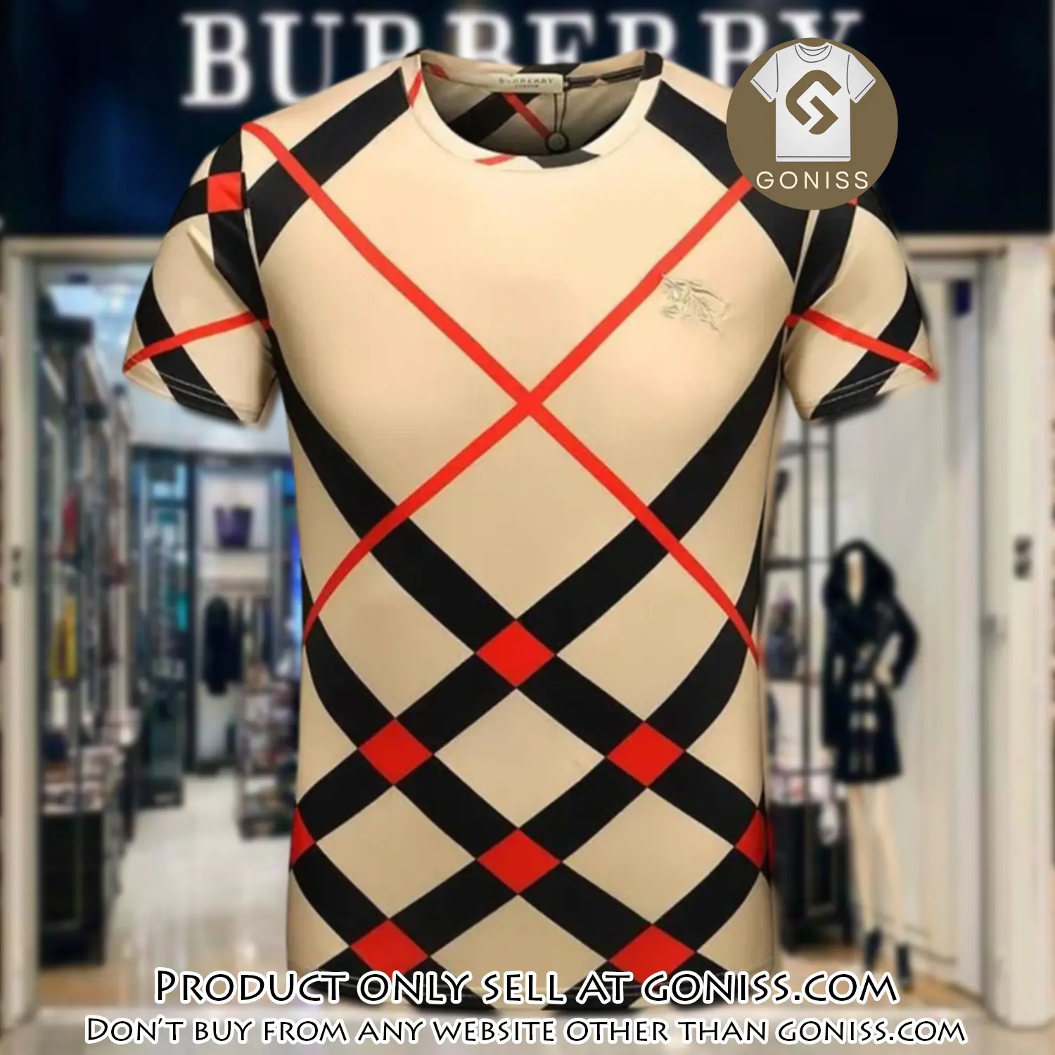 Burberry new logo luxury brand unisex tshirt outfit for men women gn0416900